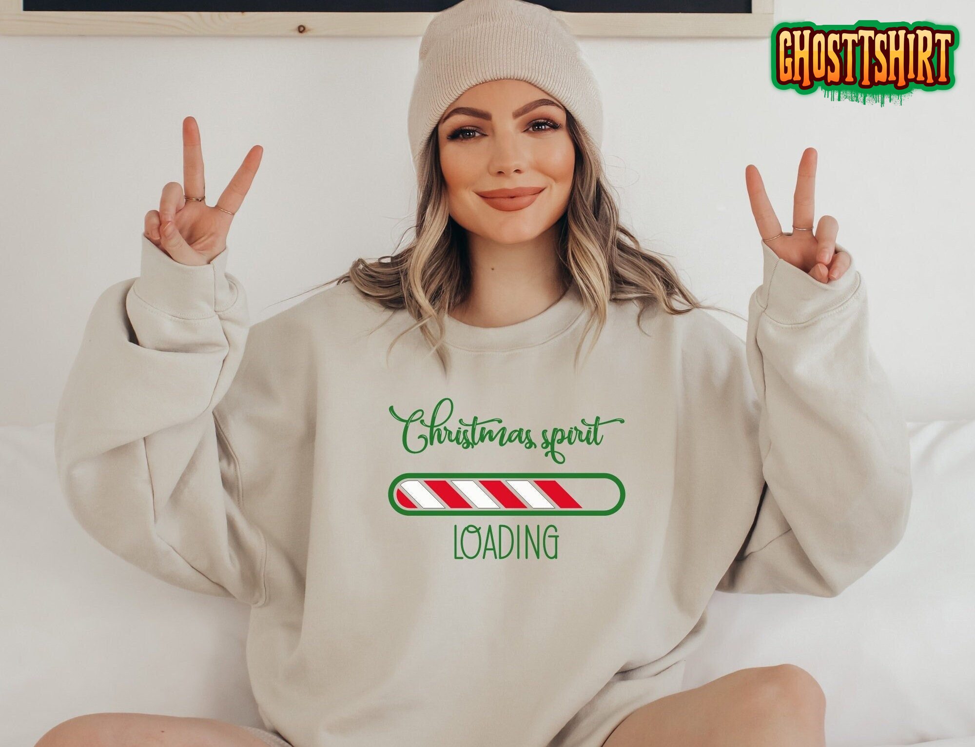 Christmas Spirit Loading Sweatshirt