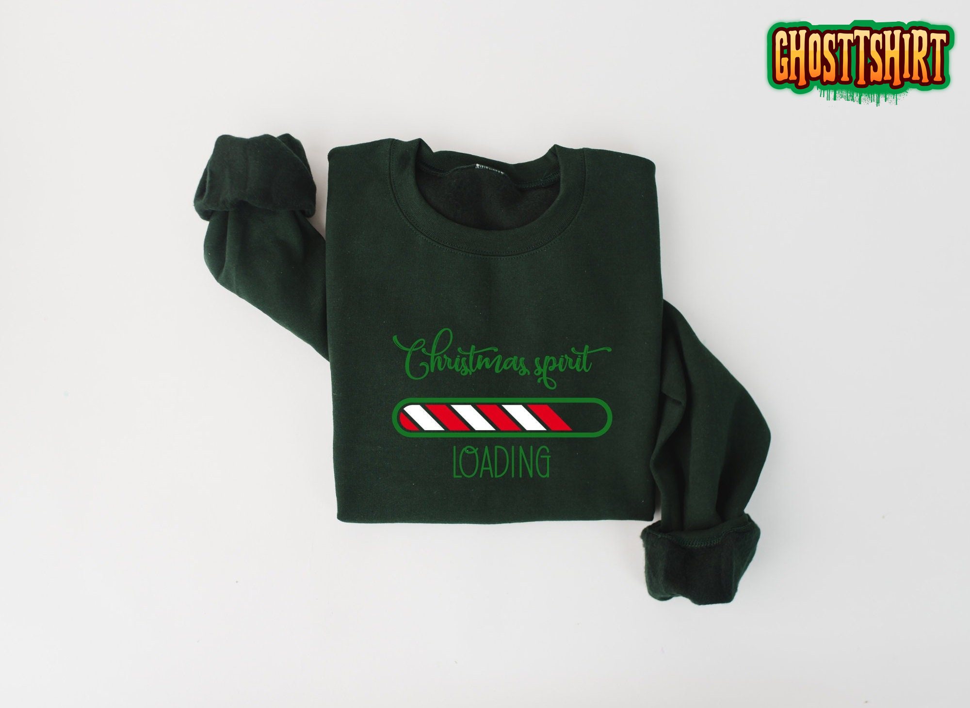 Christmas Spirit Loading Sweatshirt