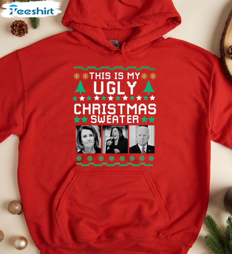 Christmas Ugly Sweater, Biden Ugly Christmas