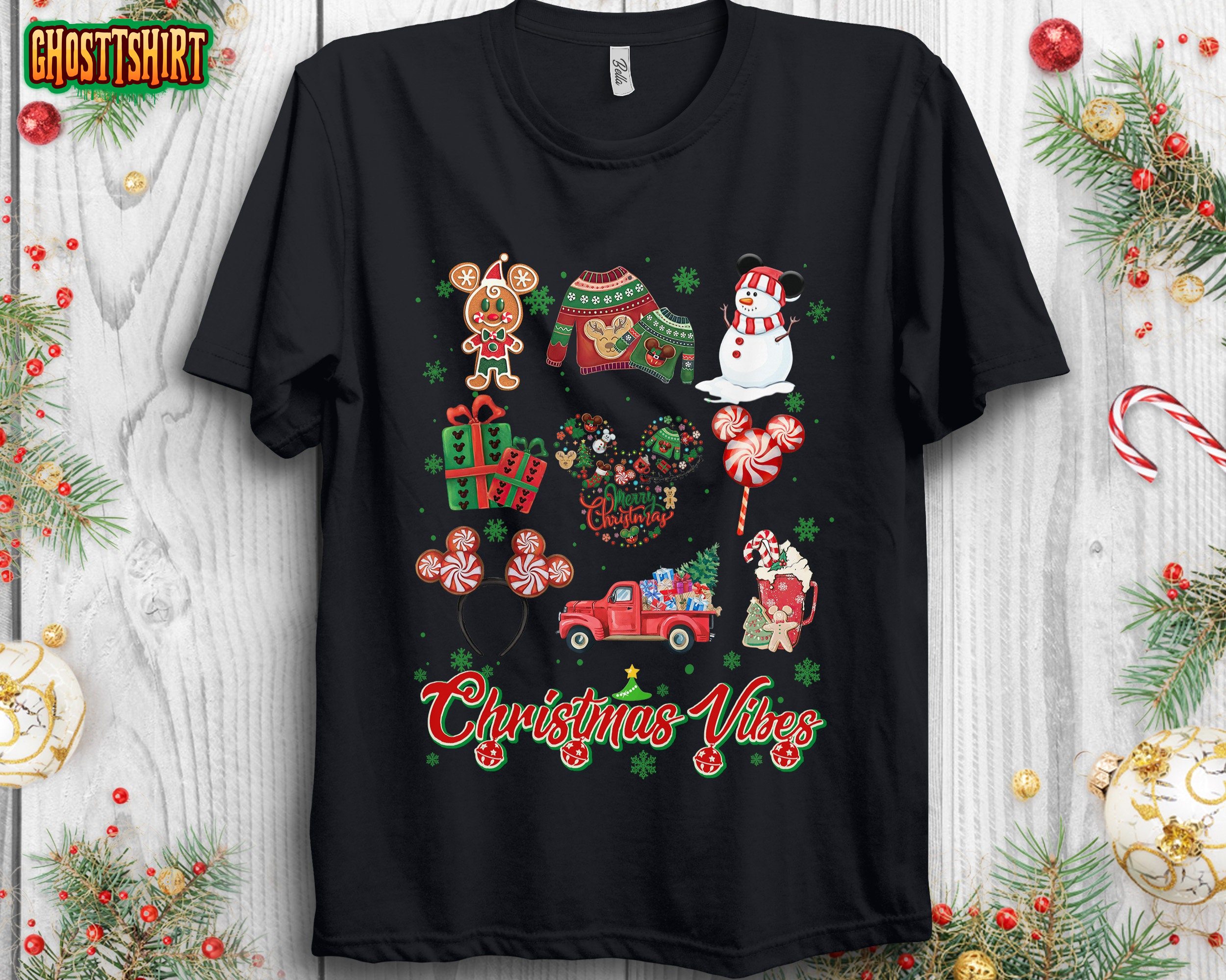 Christmas Vibes Christmas Gingerbread Cookies Sweatshirt