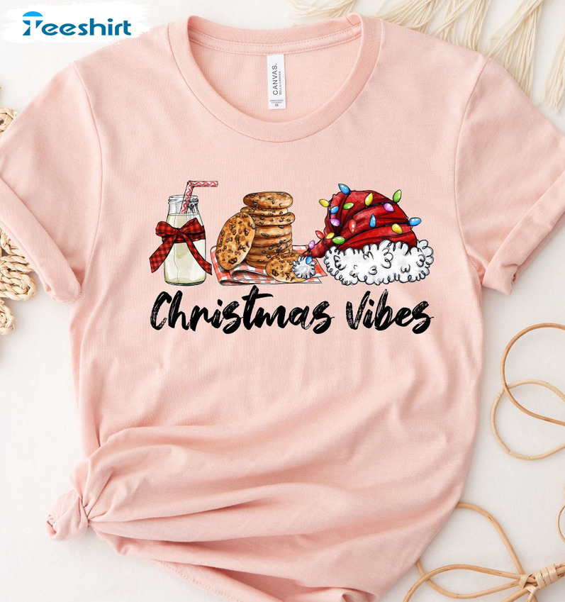 Christmas Vibes Shirt – Winter Holidays Family Matching Sweatshirt