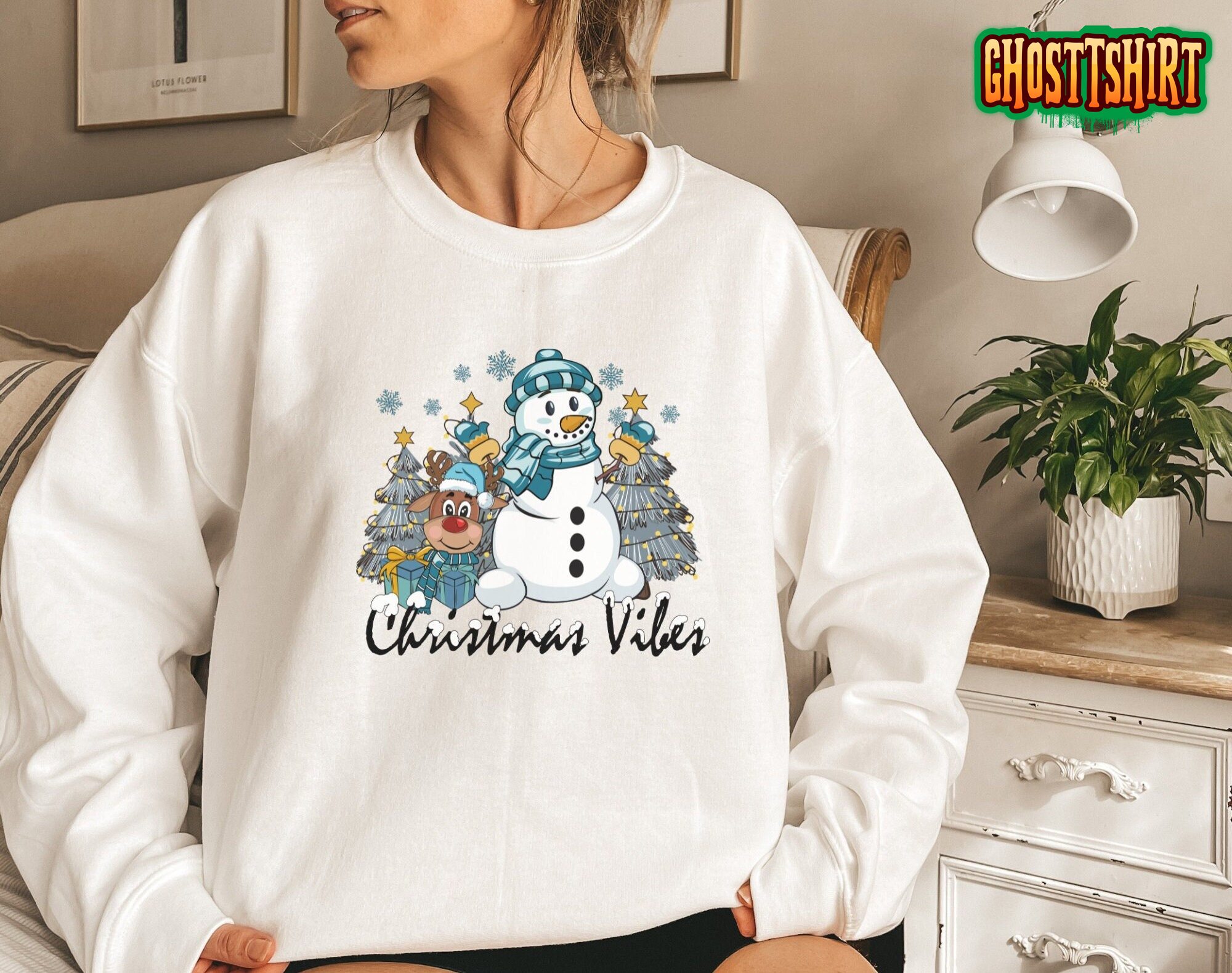 Christmas Vibes Sweatshirt for Women