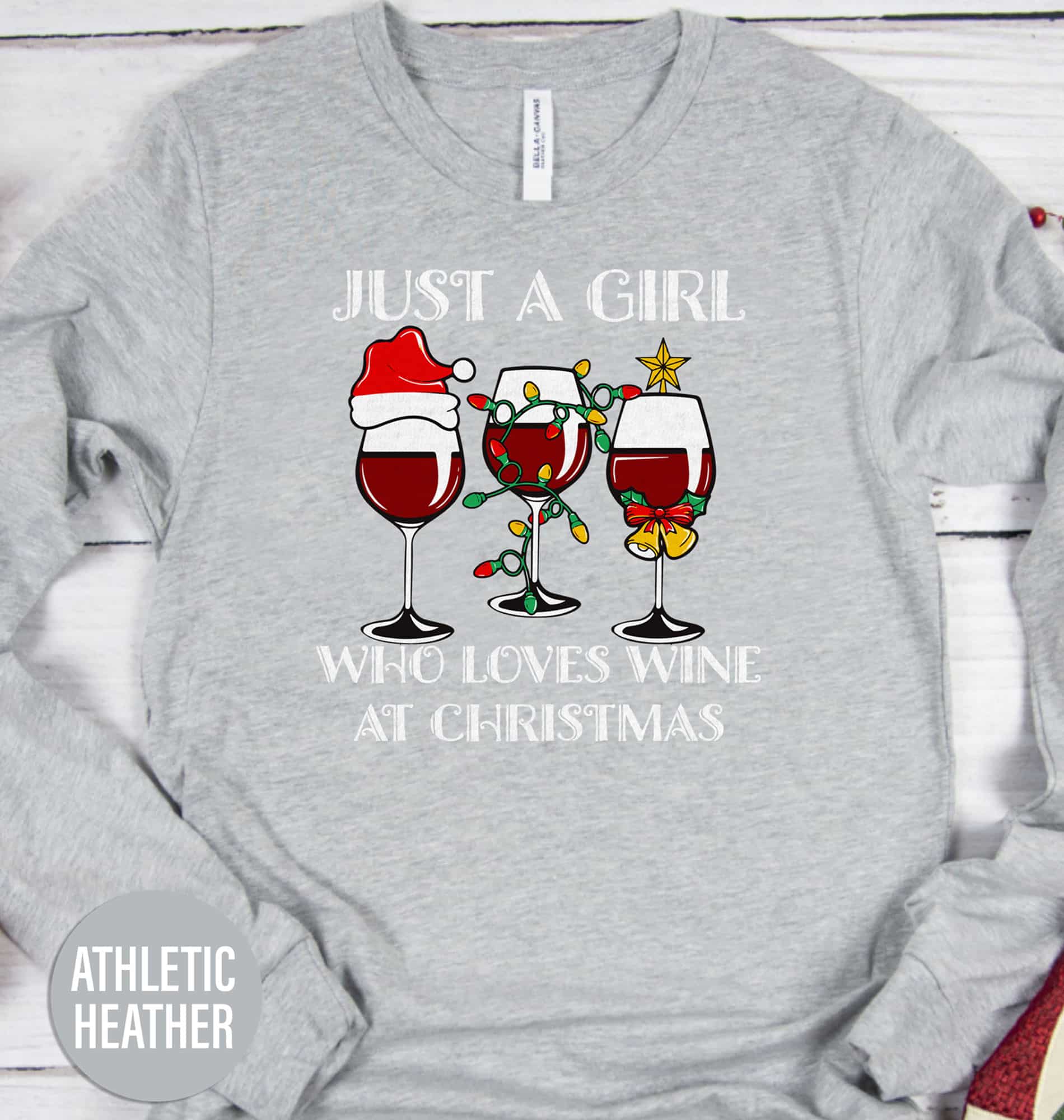 Christmas Wine-Lover Girl Shirt