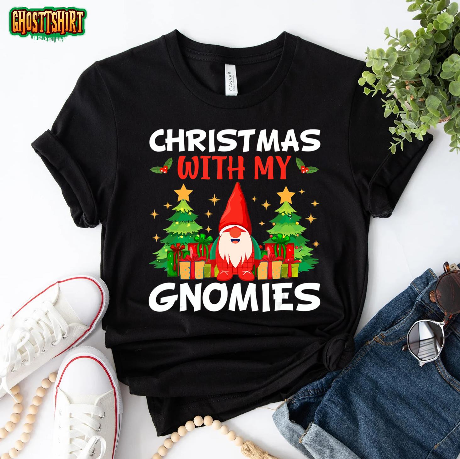 Christmas With My Gnomies T-Shirt