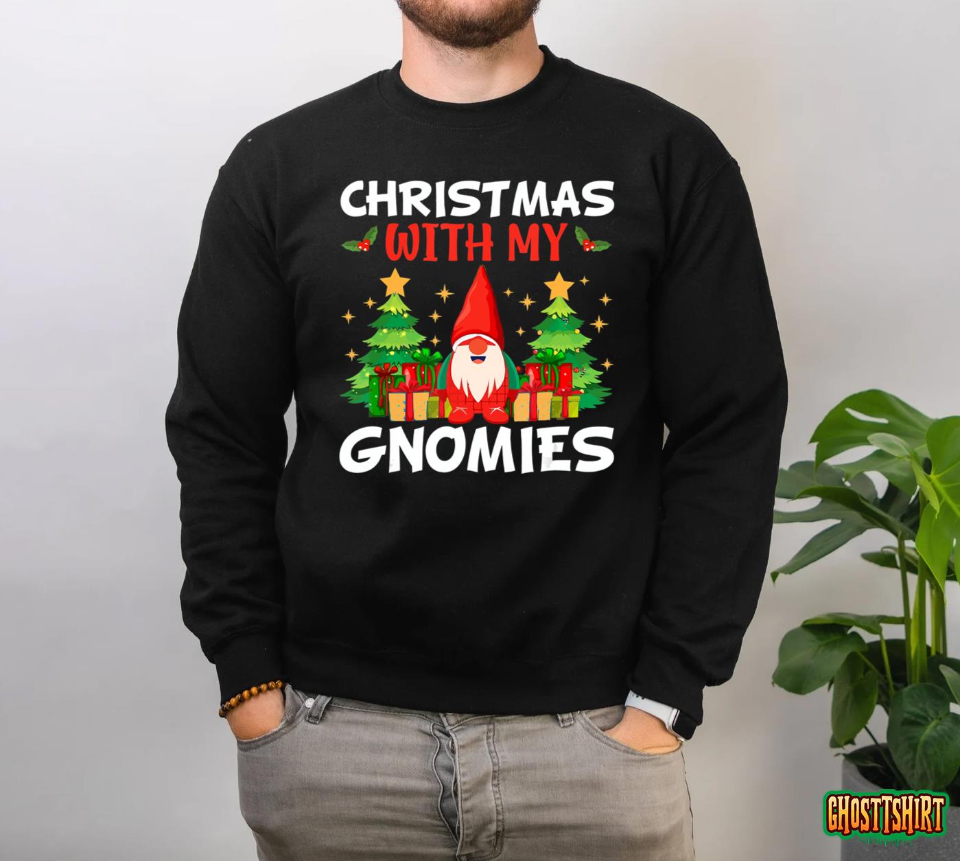 Christmas With My Gnomies T-Shirt Christmas With My Gnomies T-Shirt