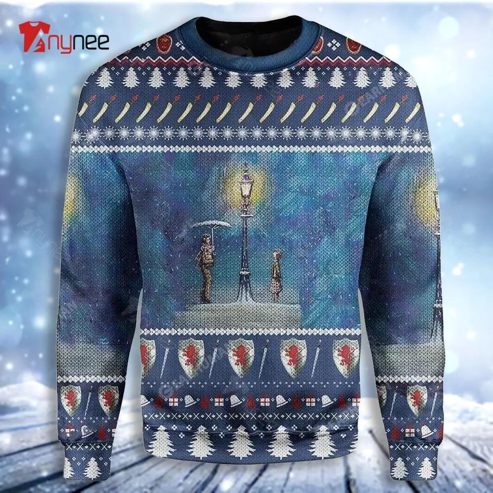 Chronicles Of Narnia Ugly Christmas Sweater- Best Christmas Gifts 2023