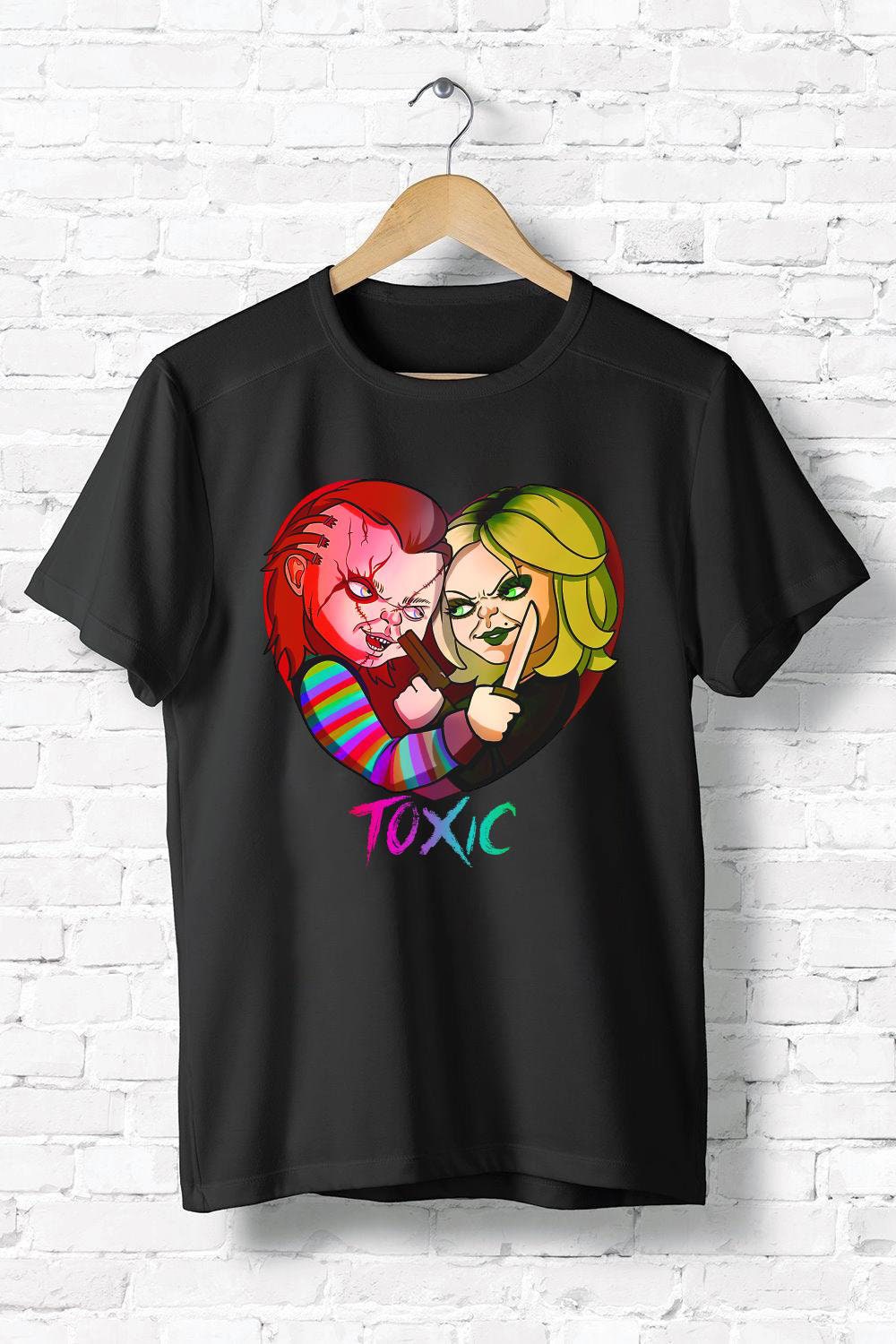 Chucky And Tiffany Halloween Unisex T-Shirt