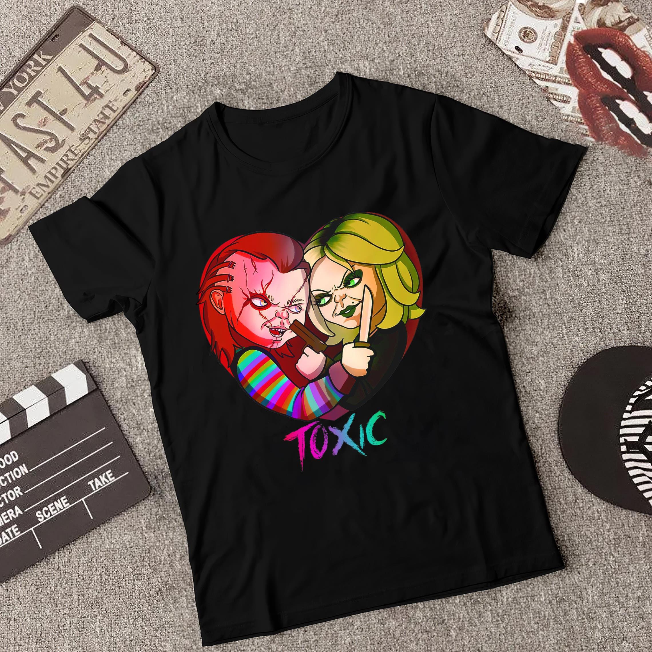 Chucky And Tiffany Halloween Unisex T-Shirt