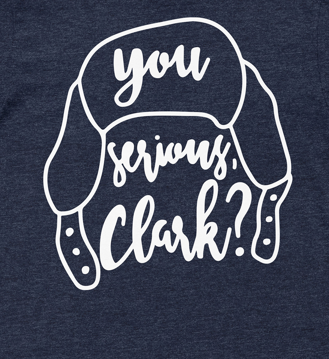 Clark’s Quirky White Christmas Shirt