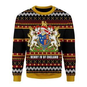 Coat Of Arms Henry VI Ugly Christmas Sweater | For Men & Women | Adult | US3578- Best Christmas Gifts 2023