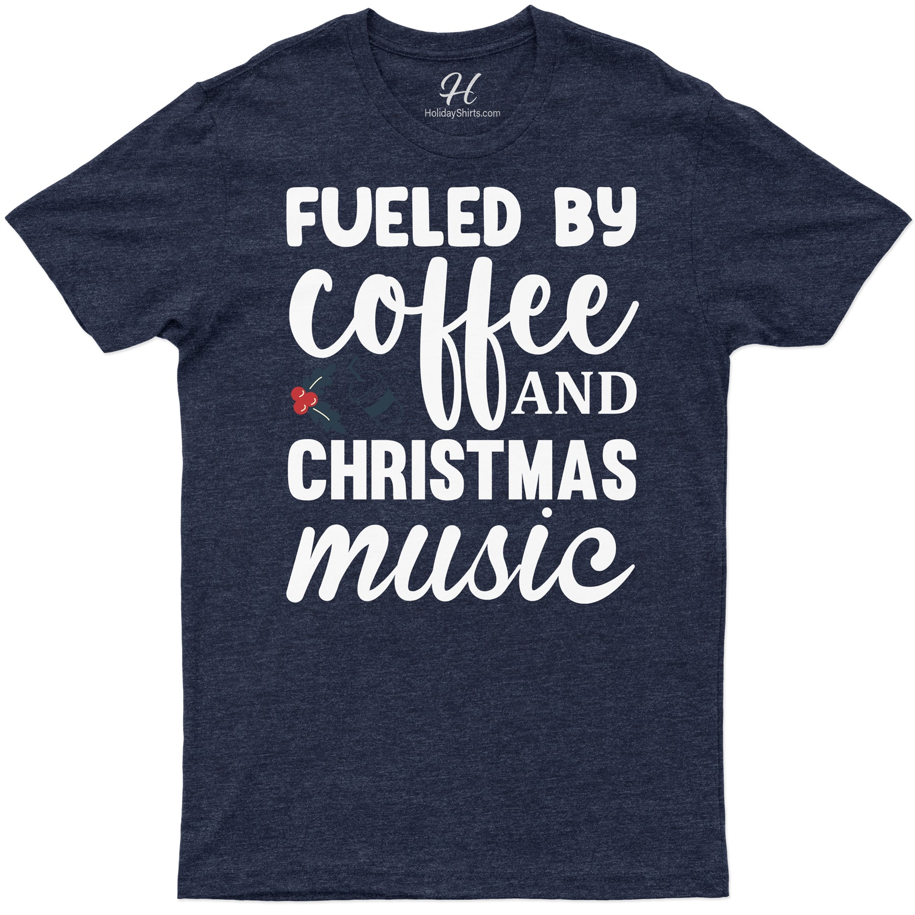 Coffee & Xmas Music Lover’s Holiday Shirt