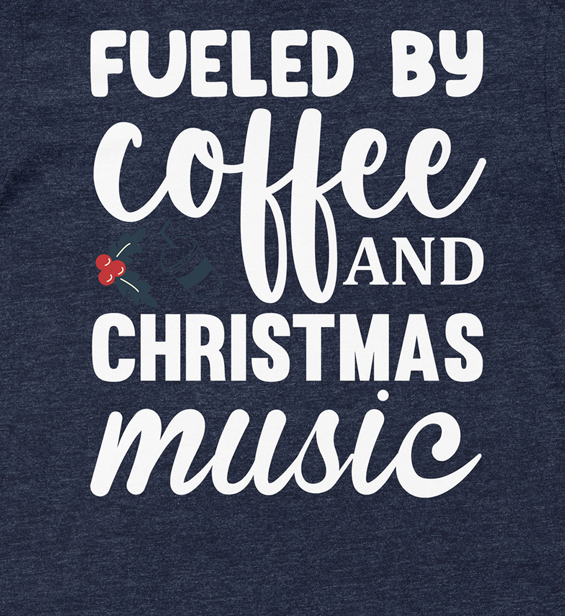 Coffee & Xmas Music Lover’s Holiday Shirt