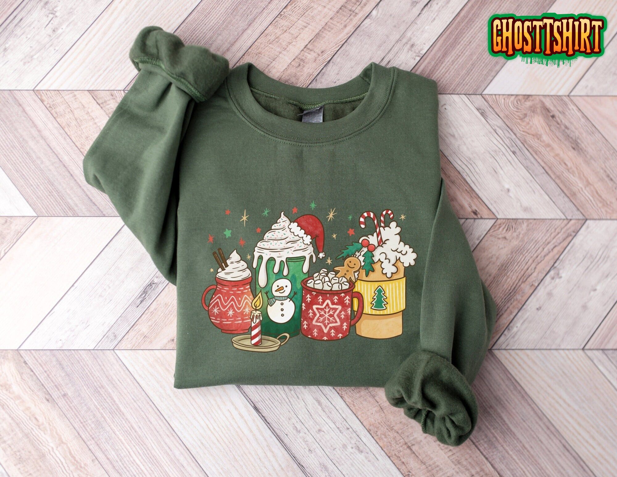 Coffee Christmas Sweatshirt