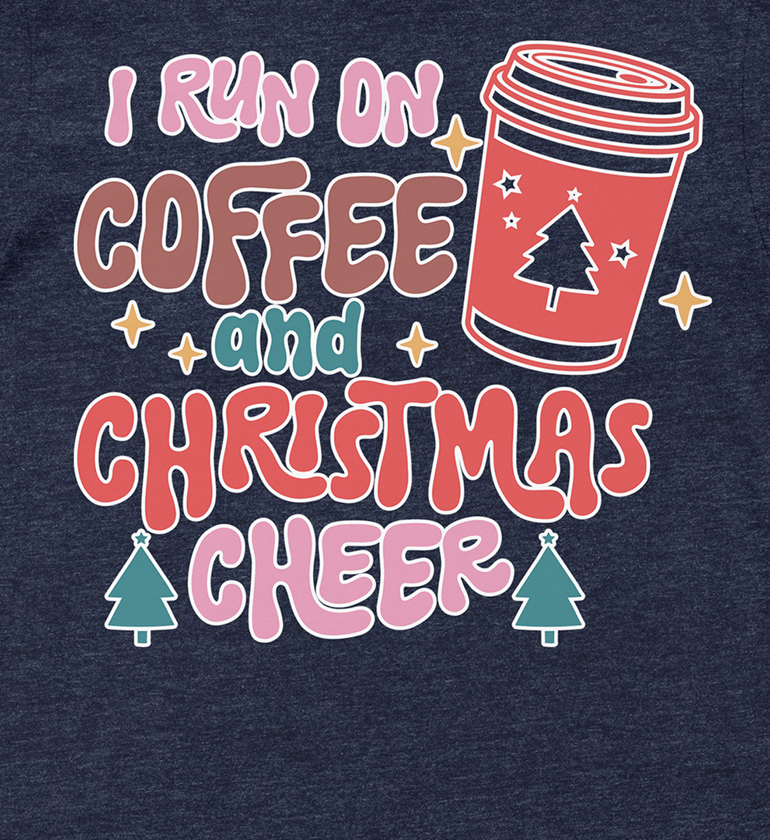 Coffee-Lover’s Festive Christmas Shirt