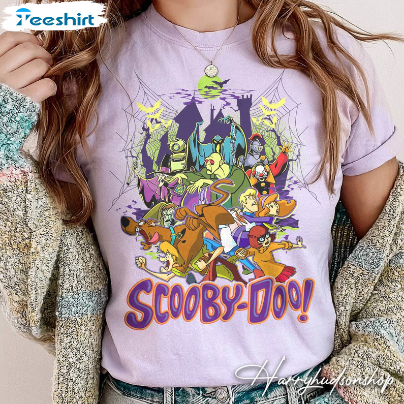 Comfort Colors Vintage Scary Scooby Doo Shirt, Halloween Scooby Doo Sweatshirt Unisex Hoodie Comfort Colors Vintage Scary Scooby Doo Shirt, Halloween Scooby Doo Sweatshirt Unisex Hoodie