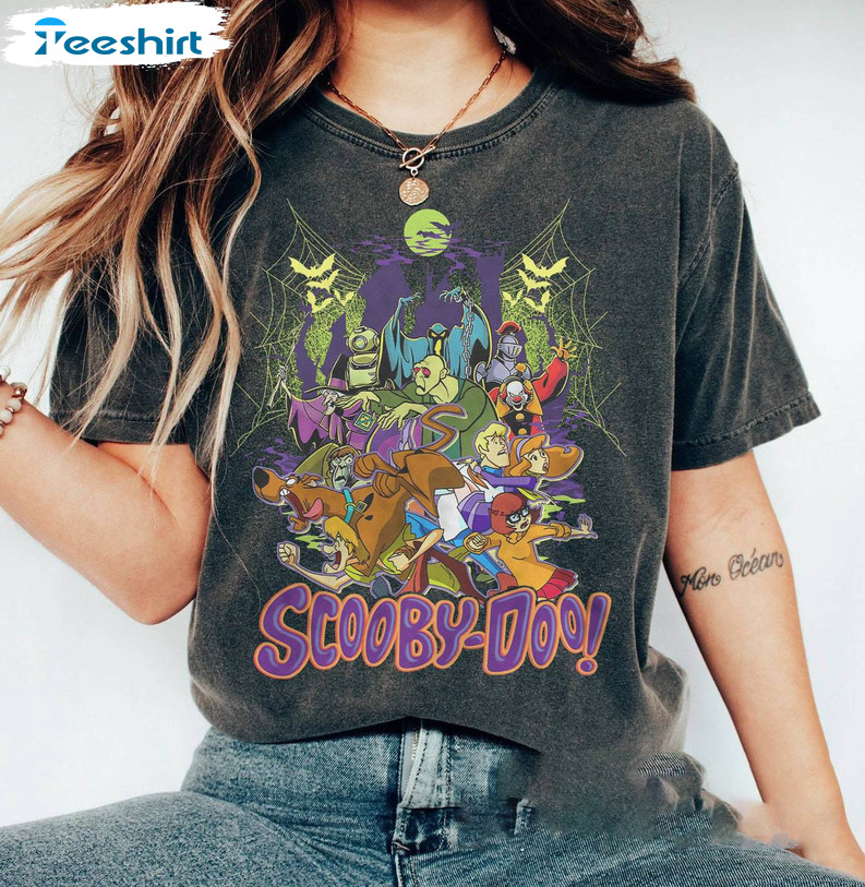 Comfort Colors Vintage Scary Scooby Doo Shirt, Halloween Scooby Doo Sweatshirt Unisex Hoodie Comfort Colors Vintage Scary Scooby Doo Shirt, Halloween Scooby Doo Sweatshirt Unisex Hoodie