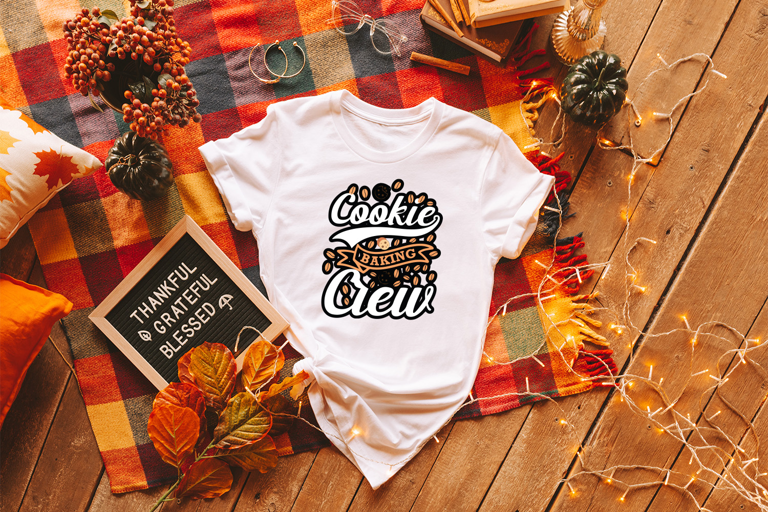 Cookie Baking Crew | Thanksgiving Food Shirts For Favors