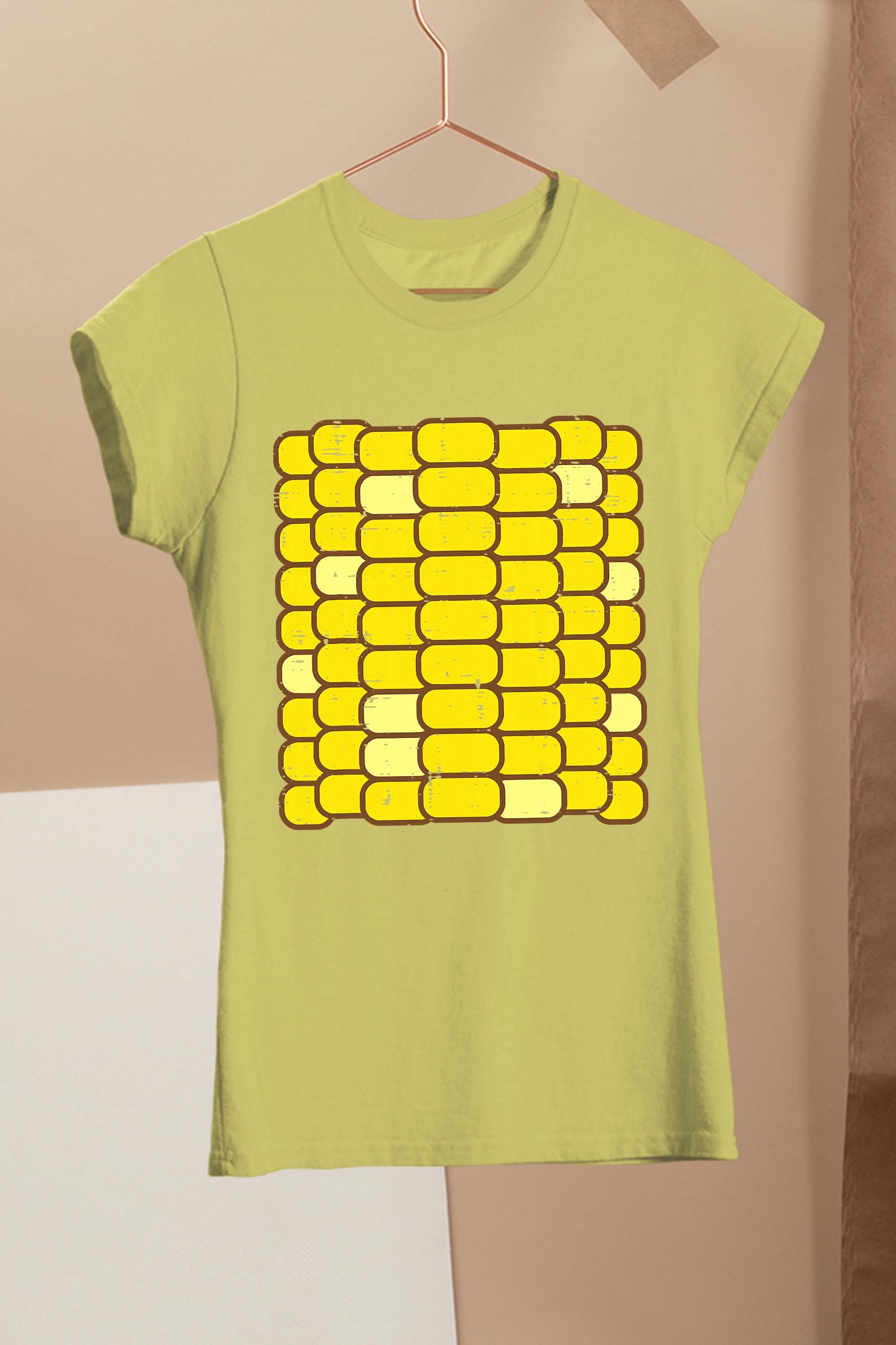 Corn Halloween Costume Funny Foodie Farmer Men Women Kids T-Shirt Corn Halloween Costume Funny Foodie Farmer Men Women Kids T-Shirt