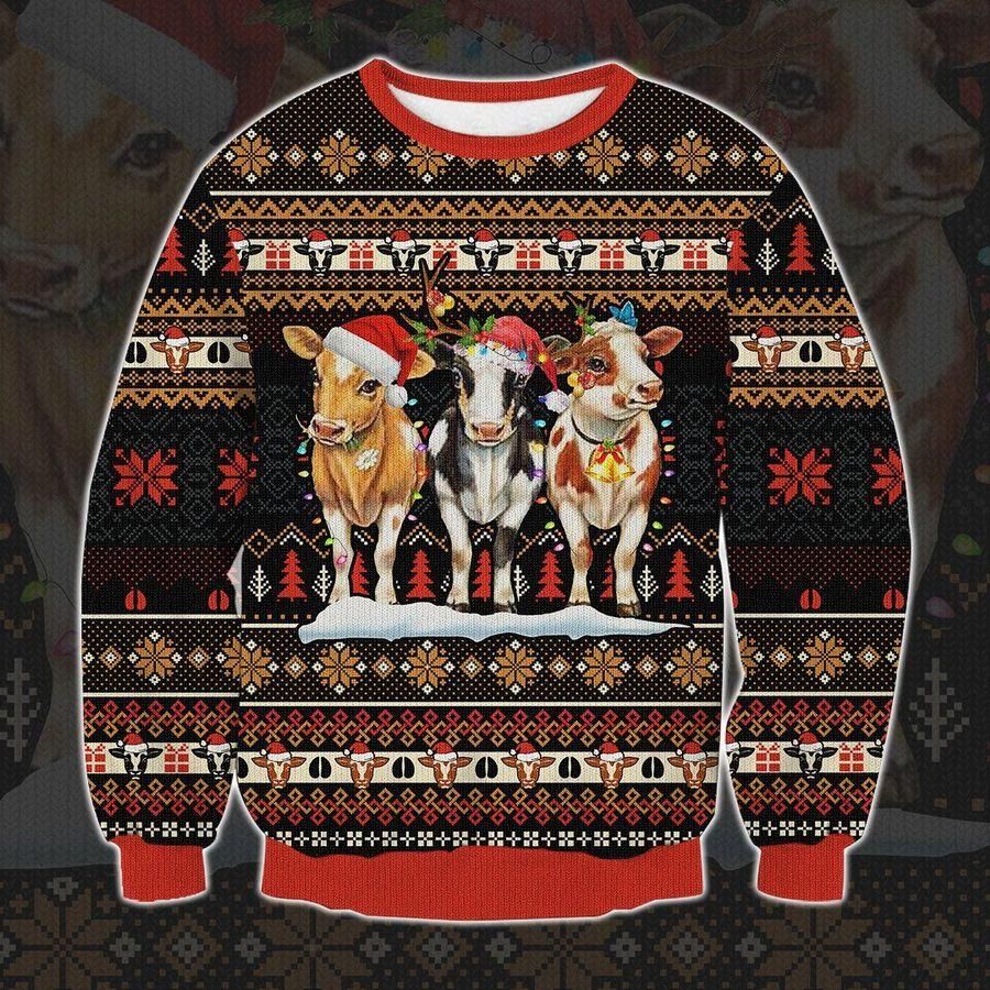 Cow Ugly Christmas Sweater | For Men & Women | Adult | US1896- Best Christmas Gifts 2023