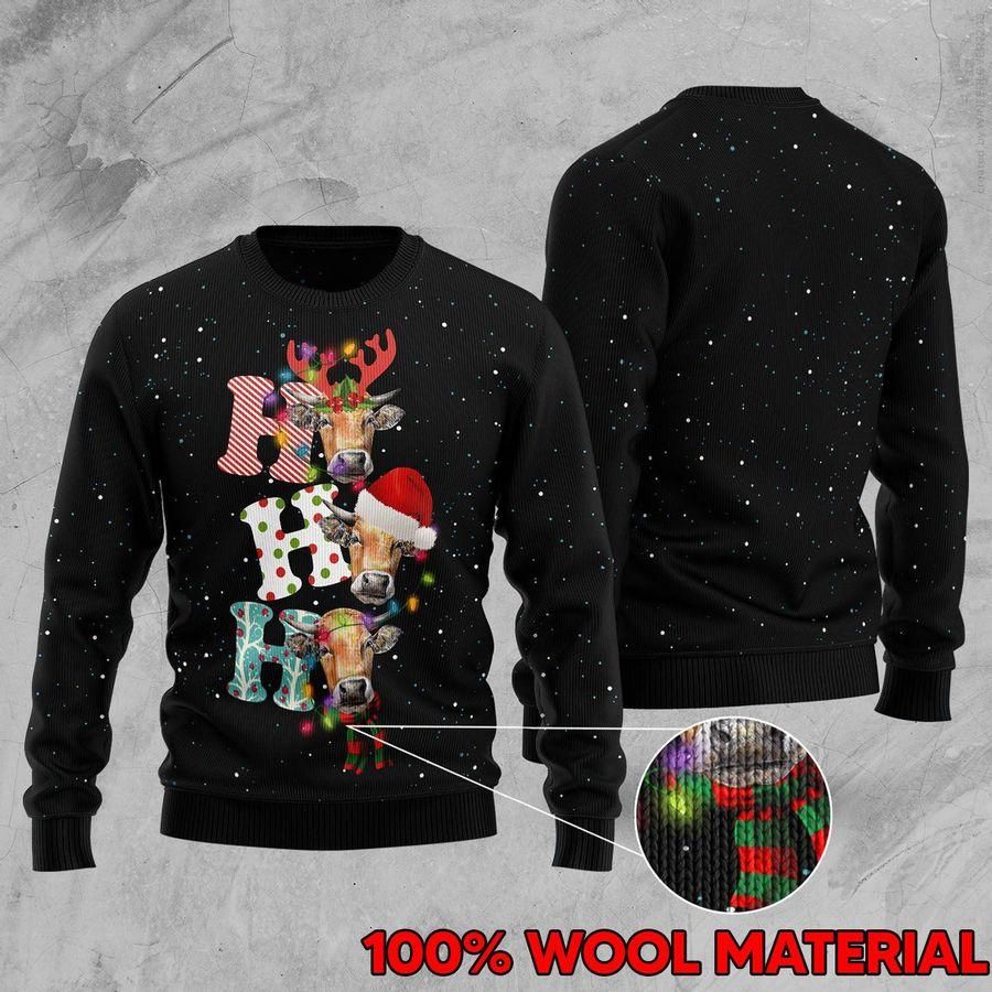 Cow Ugly Christmas Sweater | For Men & Women | Adult | US1994- Best Christmas Gifts 2023