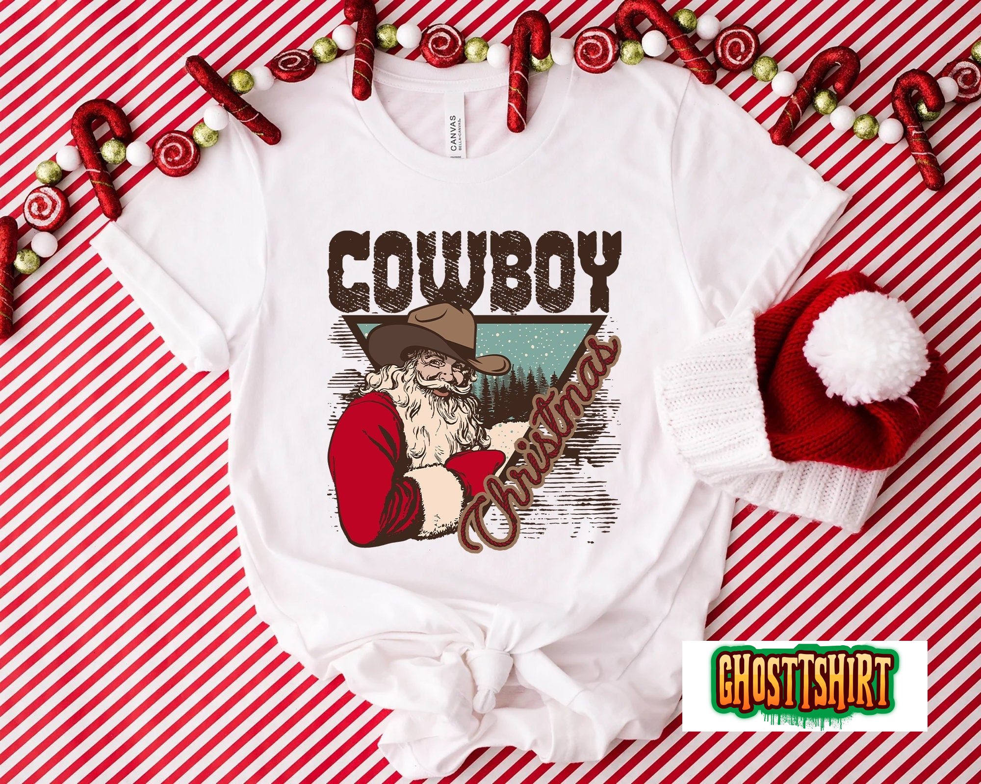 Cowboy Christmas Family Sweatshirt