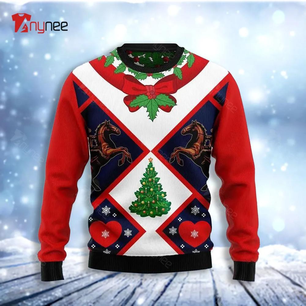 Cowboy For Christmas Ugly Christmas Sweater- Best Christmas Gifts 2023