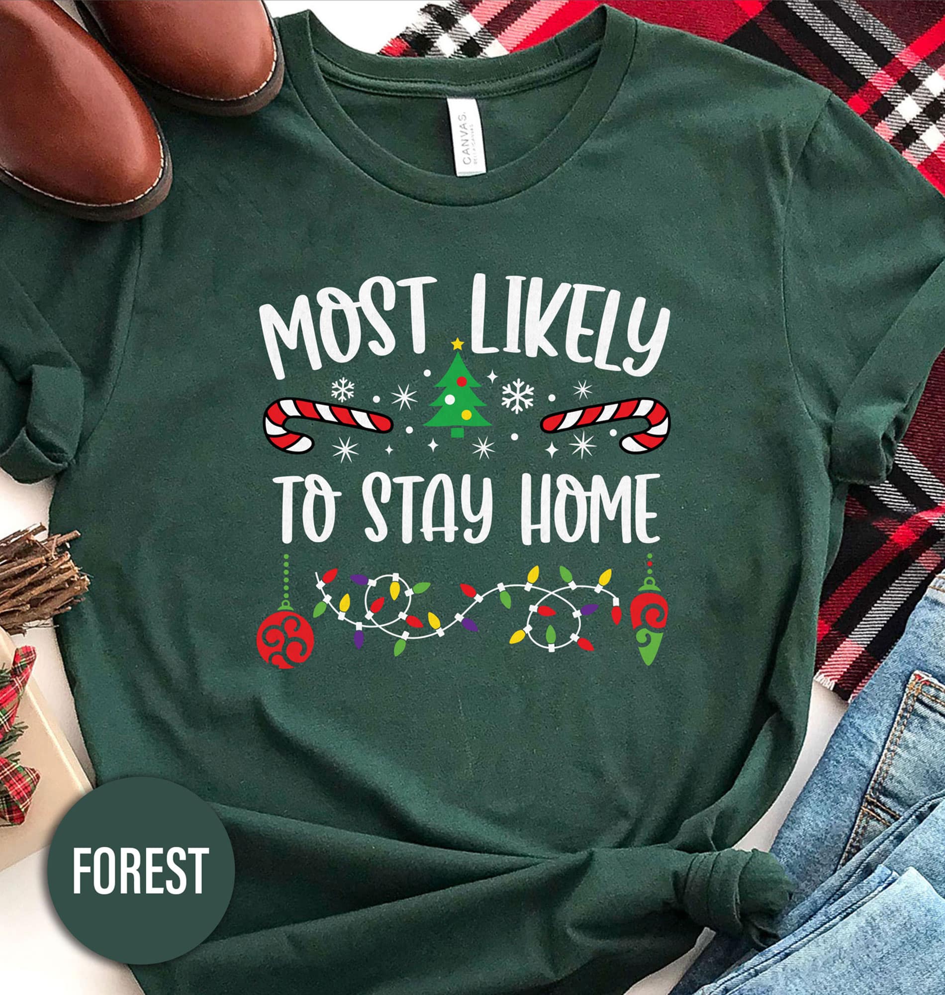 Cozy Homebody Christmas Shirt