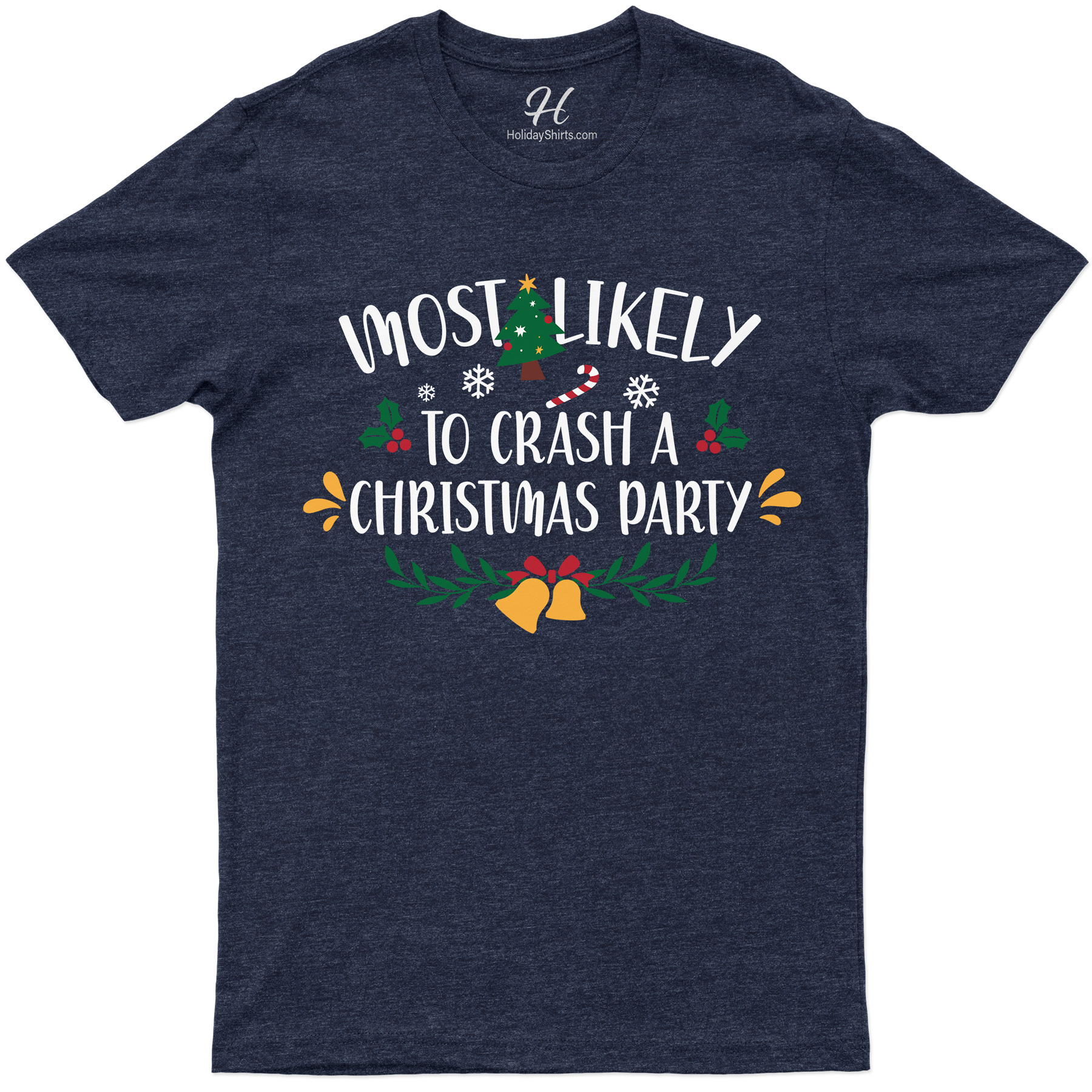 Crash-Party Holiday Shirt: Christmas Edition