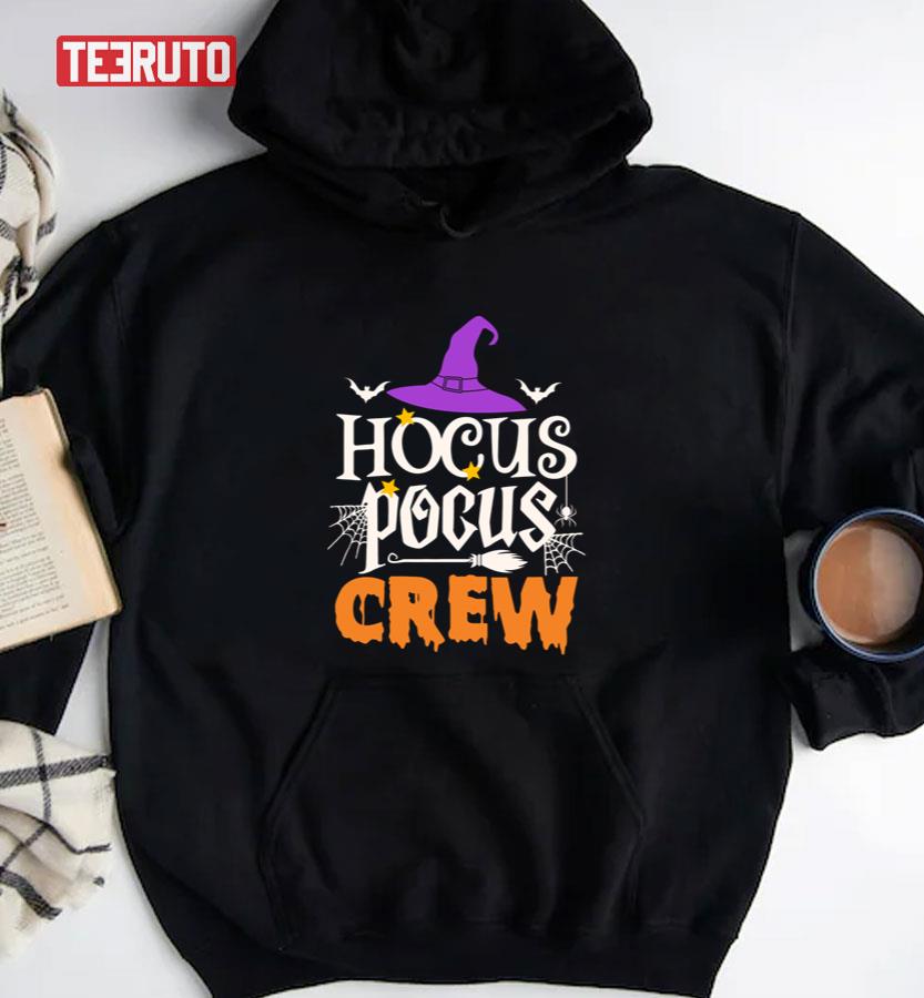 Crew Witch Black Halloween Hocus Pocus Unisex T-Shirt