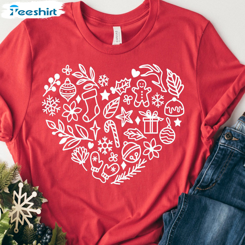 Cricut Christmas Shirt – Christmas Funny Pattern Sweatshirt Unisex Hoodie