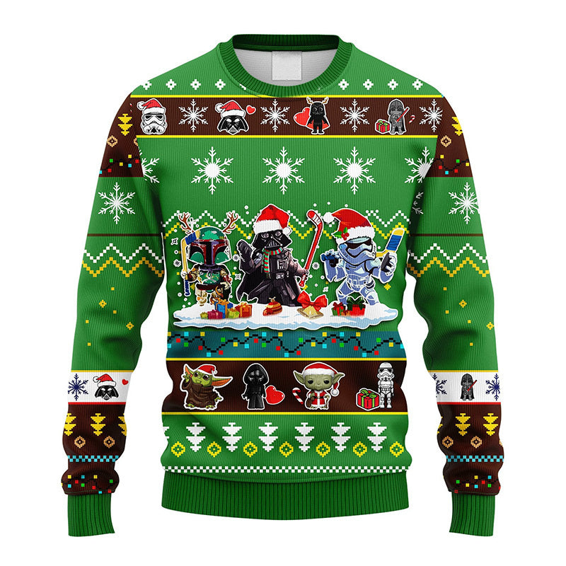 Cute Chibi Star Wars Characters Ugly Sweater – Best Christmas Gifts 2023