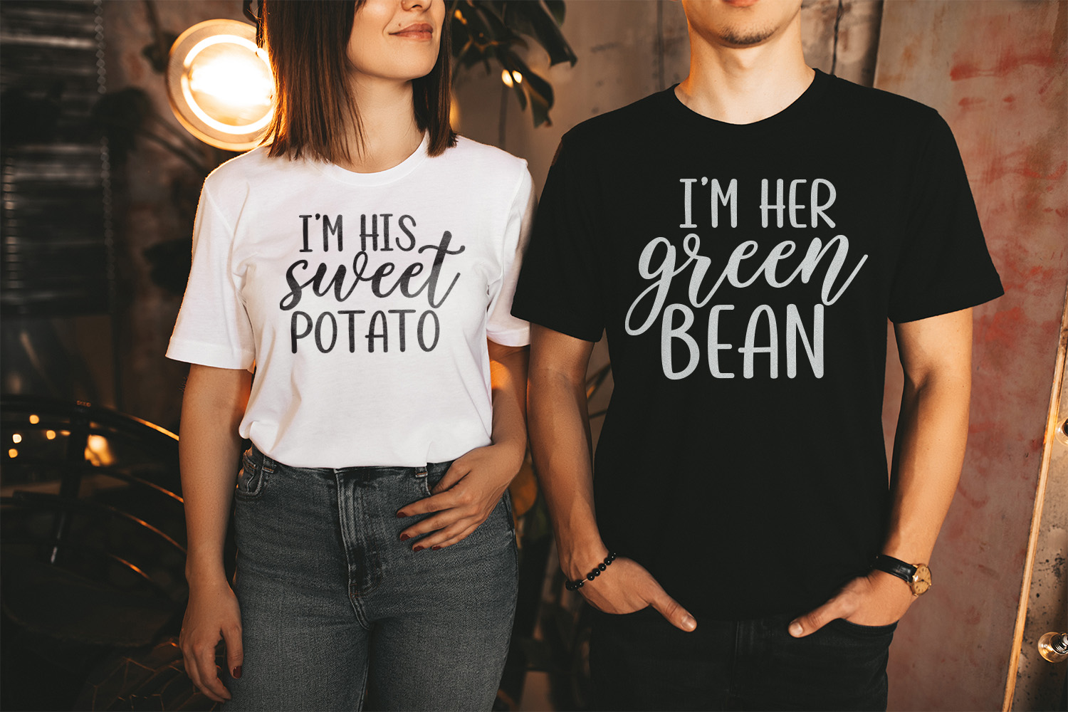 Cute Couple Thanksgiving Shirts For Matching Celebrations