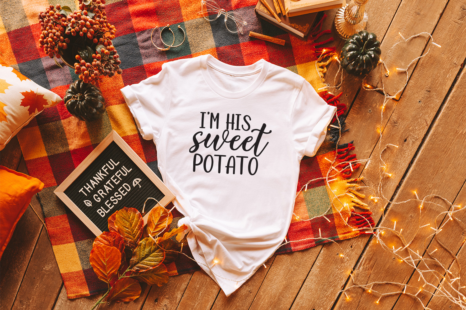 Cute Couple Thanksgiving Shirts For Matching Celebrations