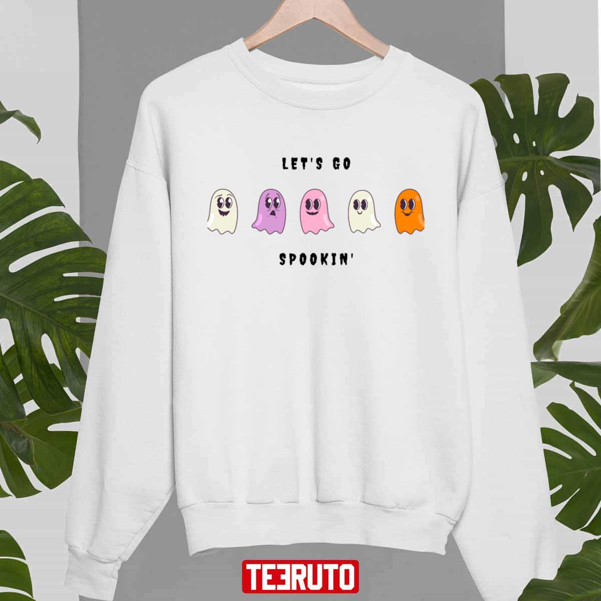 Cute Ghosts Halloween Unisex Sweatshirt