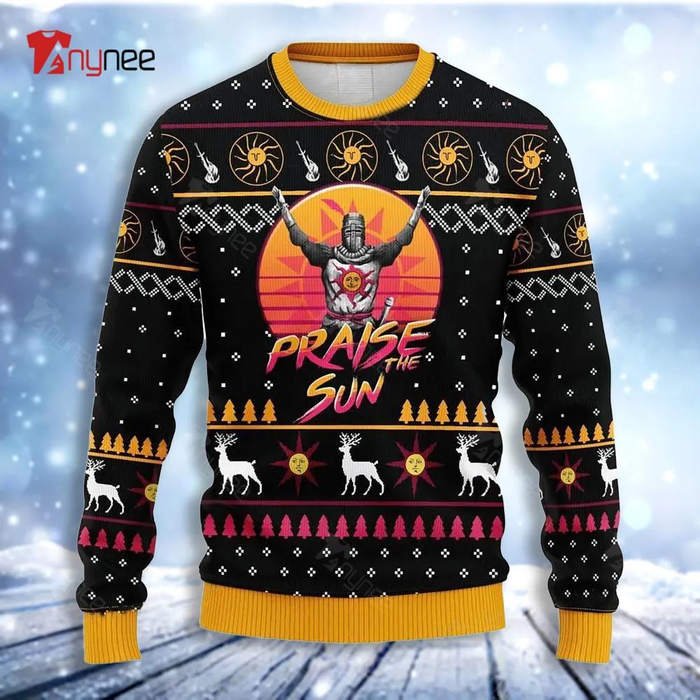 Dark Souls Ugly Christmas Sweater- Best Christmas Gifts 2023