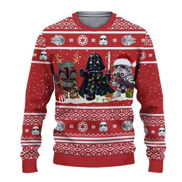 Darth Vader & Stormtrooper Christmas Sweater – Best Christmas Gifts 2023