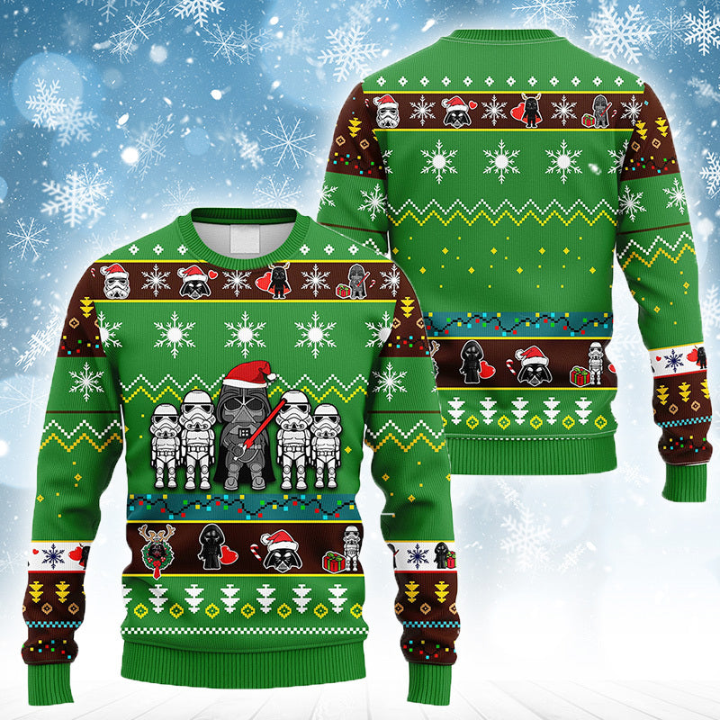 Darth Vader And Strormtrooper Ugly Sweater – Best Christmas Gifts 2023