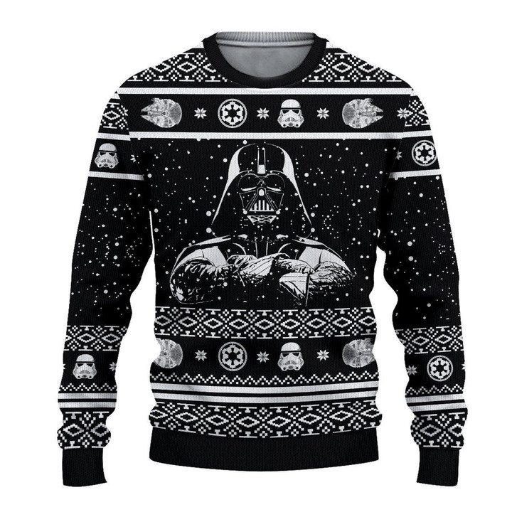 Darth Vader Black Ugly Christmas Sweater – Best Christmas Gifts 2023