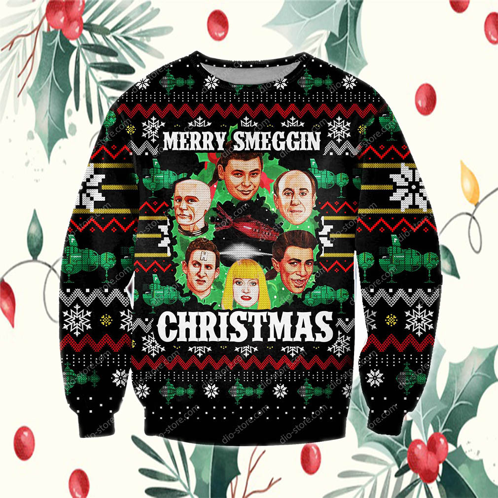 Dave Lister 3D Print Knitting Pattern Ugly Christmas Sweatshirt- Best Christmas Gifts 2023