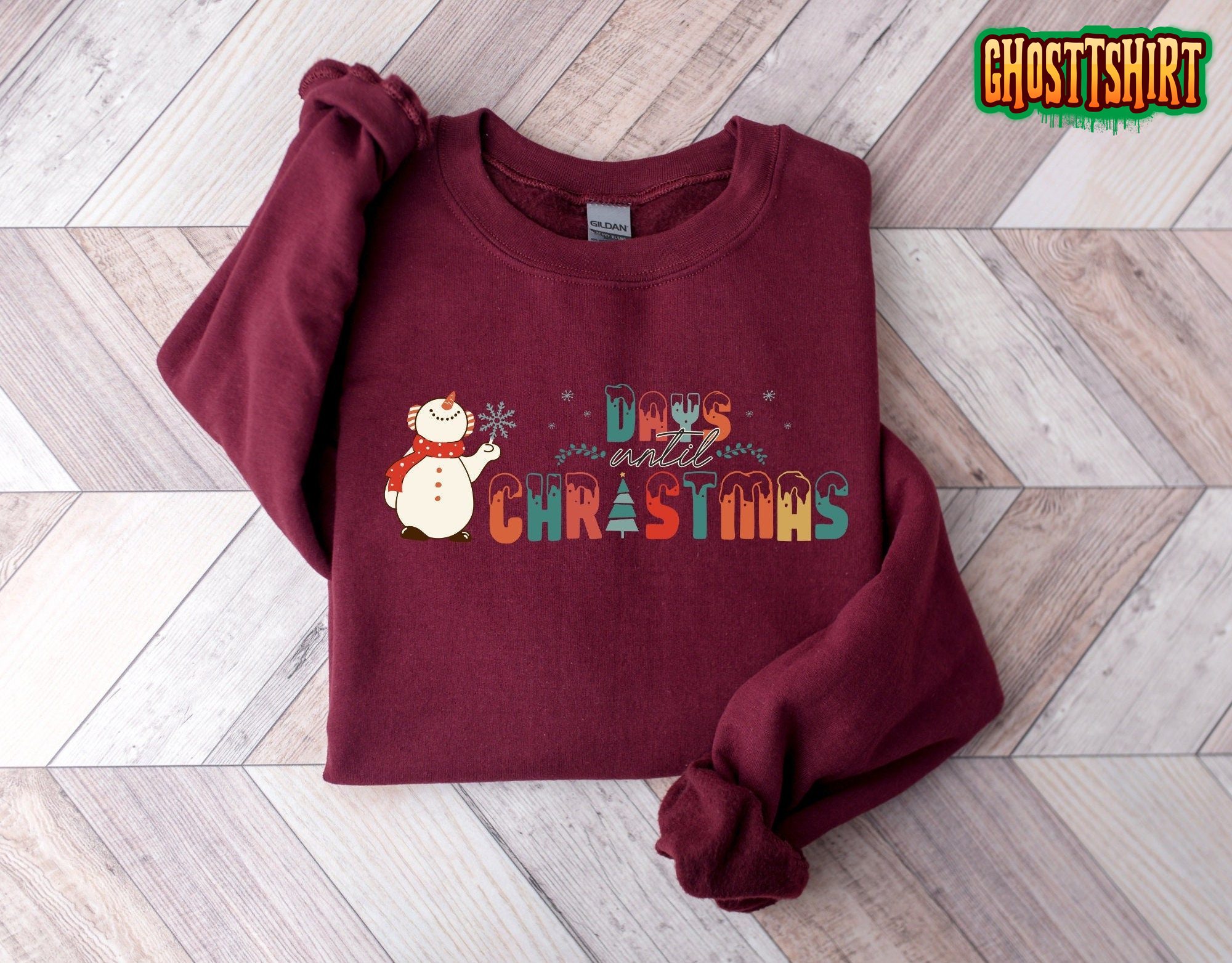 Days Until Christmas Sweatshirt