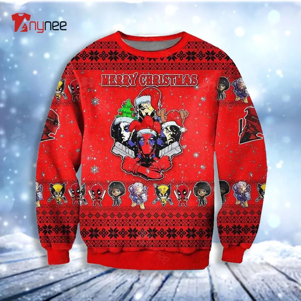 Deadpool Ugly Christmas Sweater- Best Christmas Gifts 2023