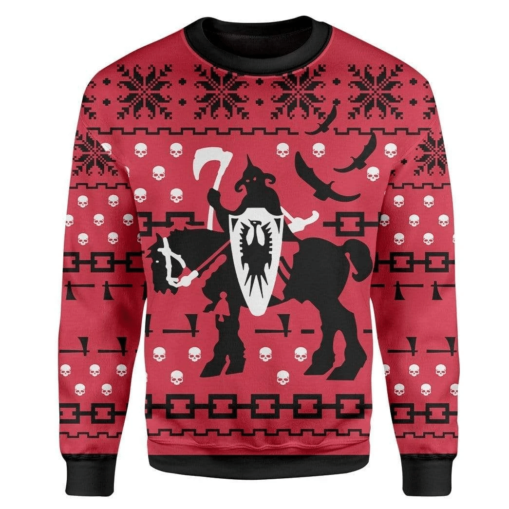 Death Dealer Ugly Christmas Sweater | For Men & Women | Adult | US3224- Best Christmas Gifts 2023