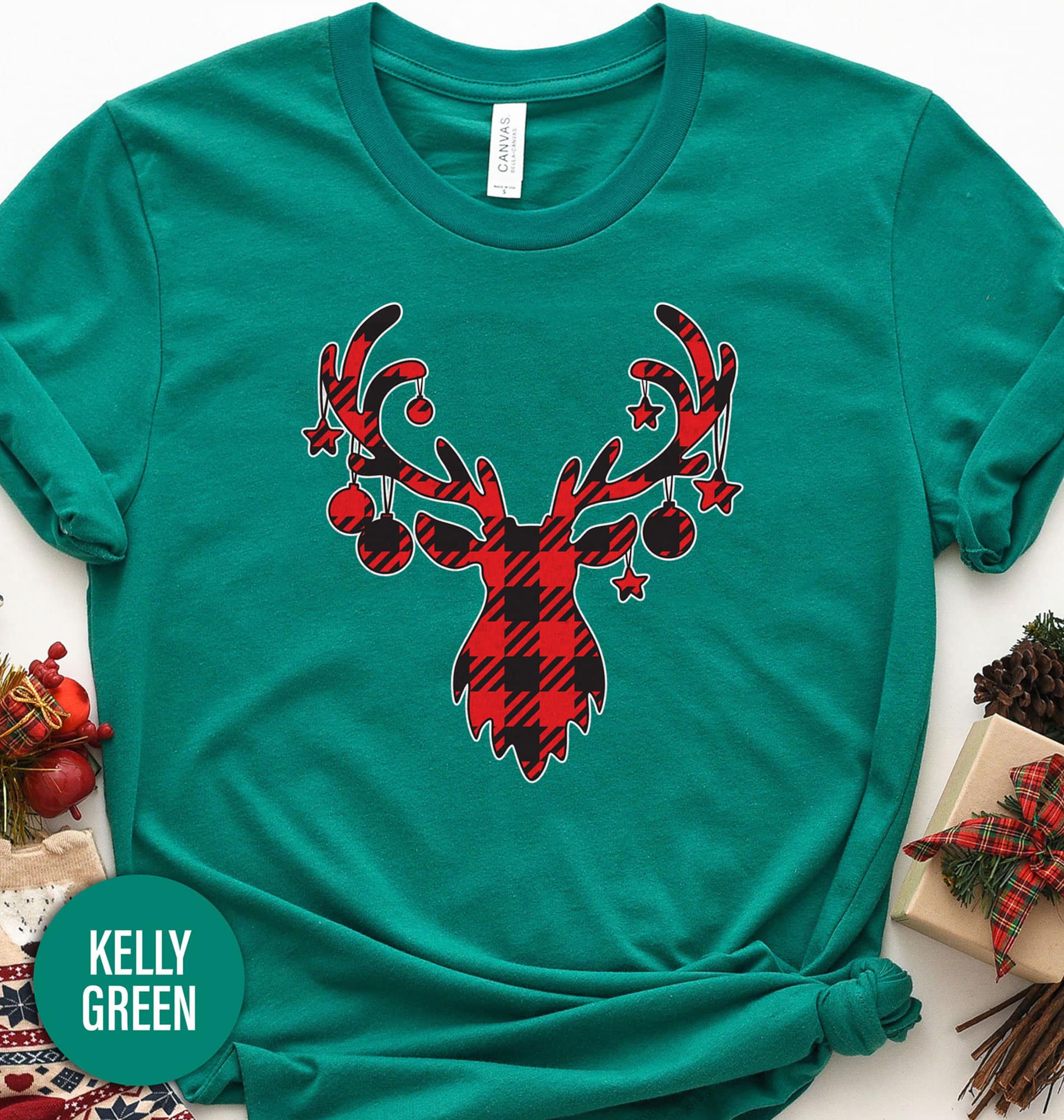 Deerly Festive Christmas T-Shirt