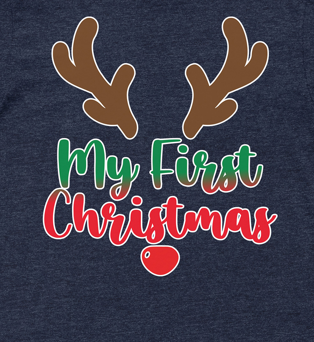 Deerly Loved 1st Christmas Shirt