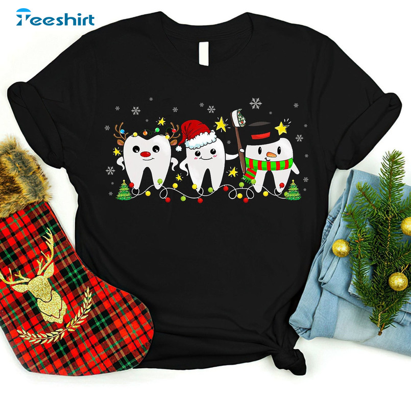 Dental Crew Christmas Shirt, Dental Assistant Sweater Sweatshirt