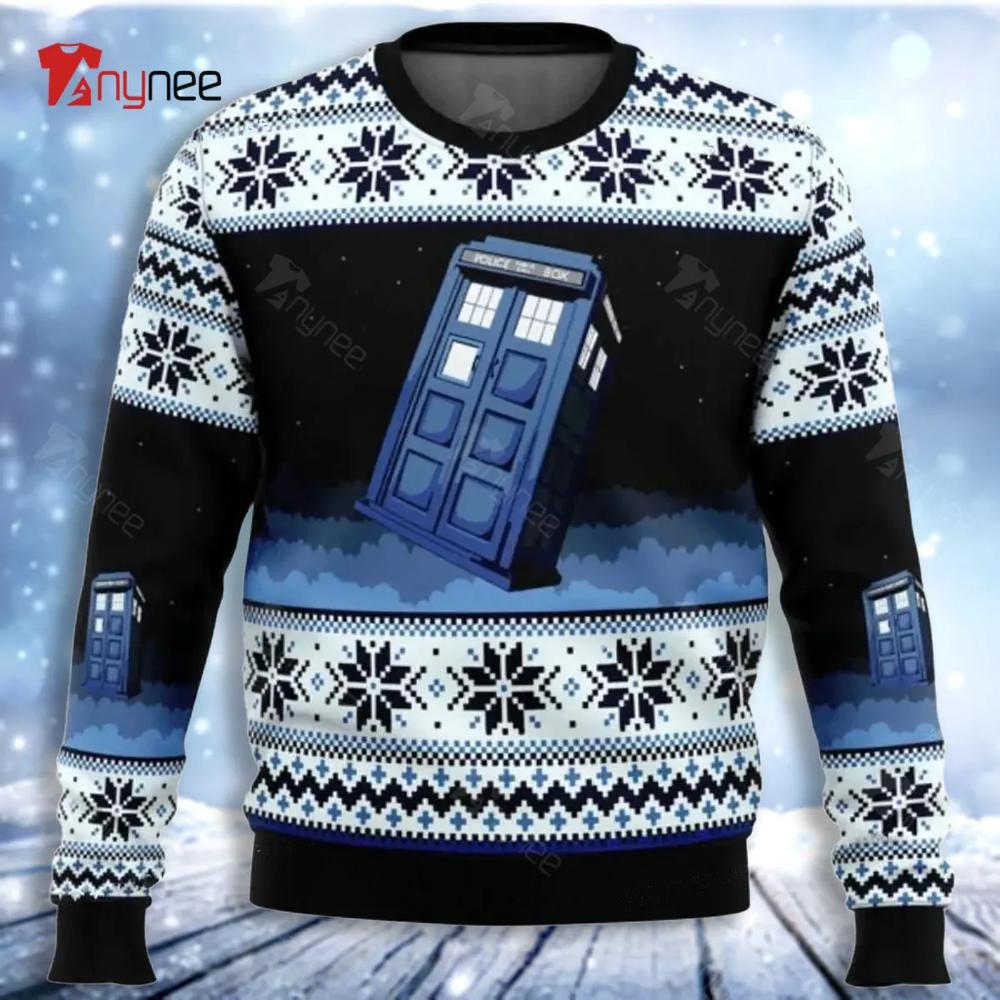 Doctor Who Doctor Who Gift Fan 497 Ugly Christmas Sweater- Best Christmas Gifts 2023