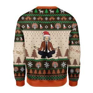 Doing Yoga Ugly Christmas Sweater | For Men & Women | Adult | US3892- Best Christmas Gifts 2023