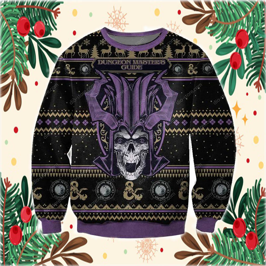 Dungeon Master’s Guide 3D Print Ugly Christmas Sweater- Best Christmas Gifts 2023