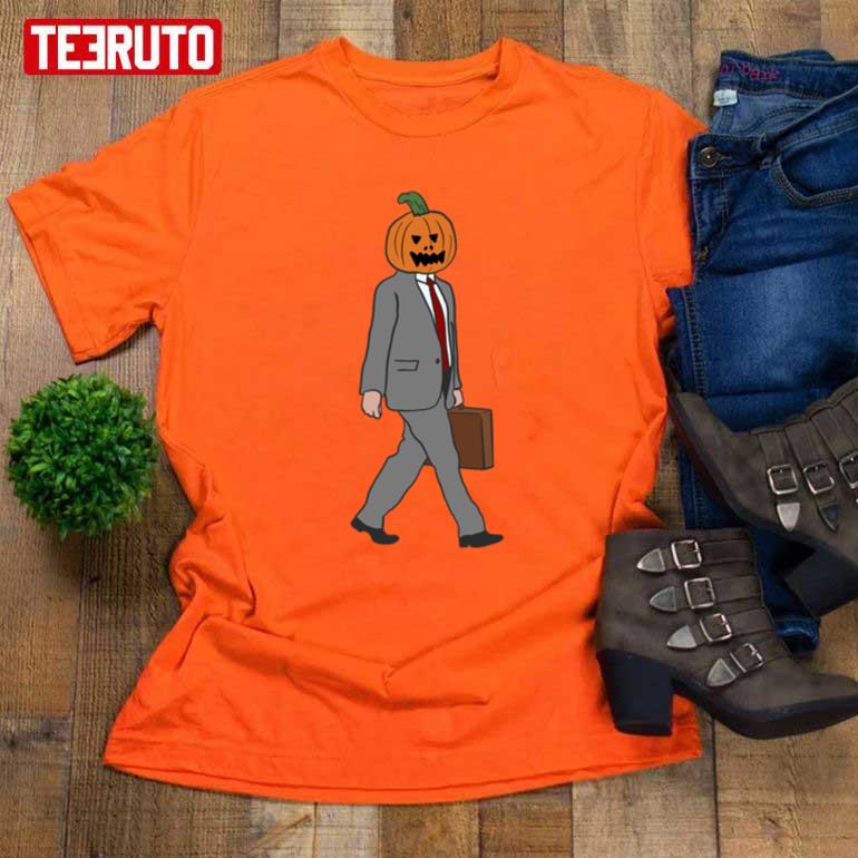 Dwight Pumpkin Head The Office Halloween Unisex T-Shirt