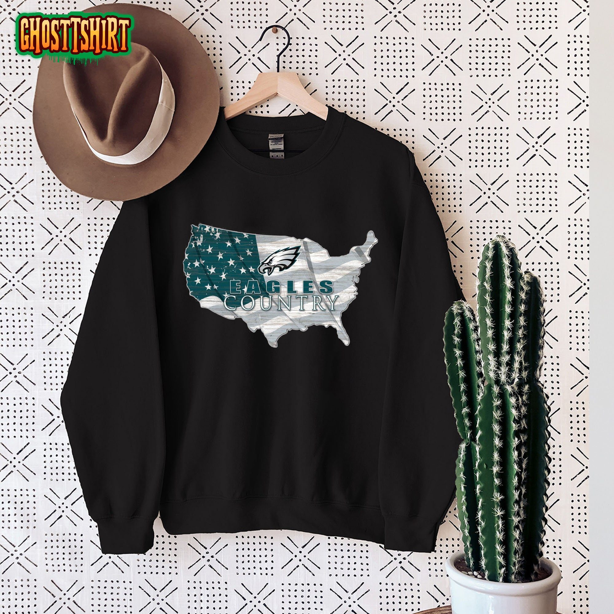 Eagles Country Philadelphia Football Sweatshirt